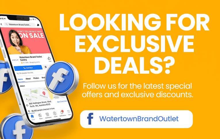 exclusive deals at Watertown Brand Outlet